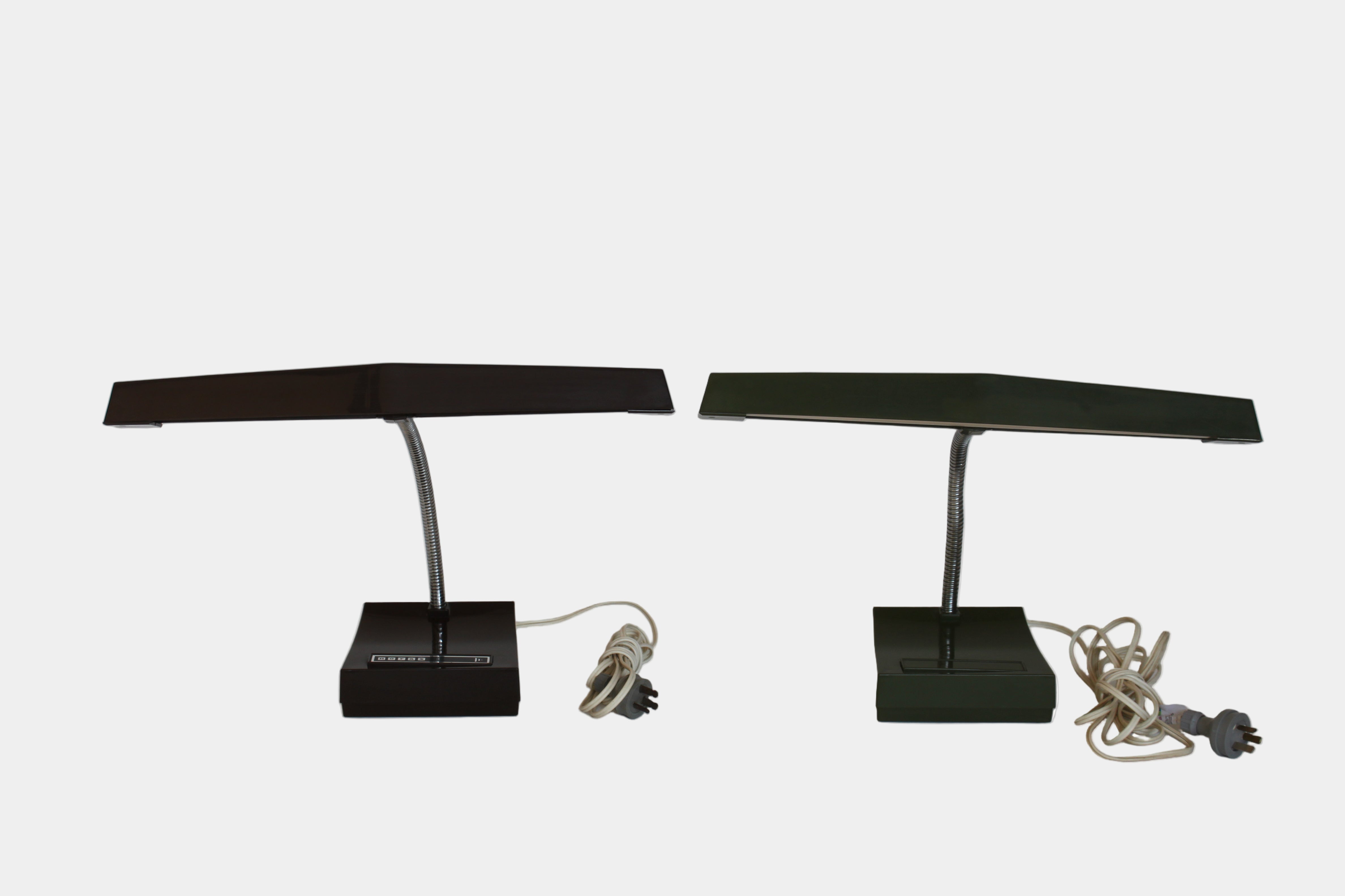 Pair of Norax 6/1 Desk Lamps — 1960s–70s, Australia