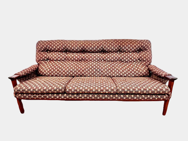 Fred Lowen for Tessa — T1 Three-Seater Sofa (Original Upholstery)