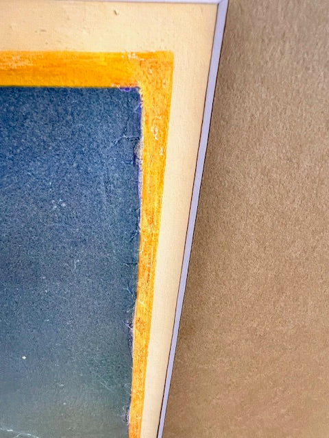 Large-format original Now for a KB Lithograph. Linen backed