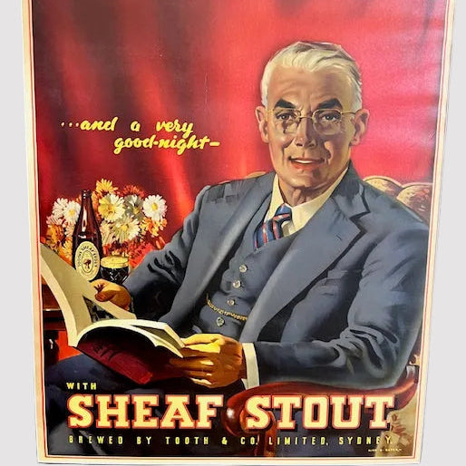 sheaf stout original lithograph