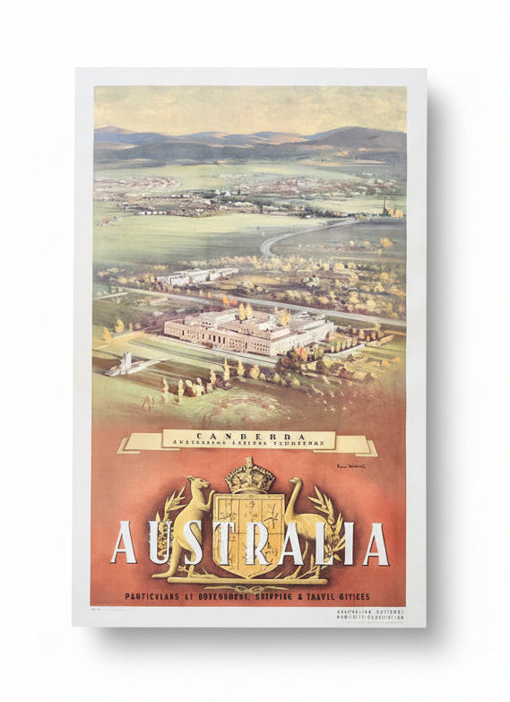 James Northfield — Canberra, Australian Capital Territory. Large Format, Linen backed