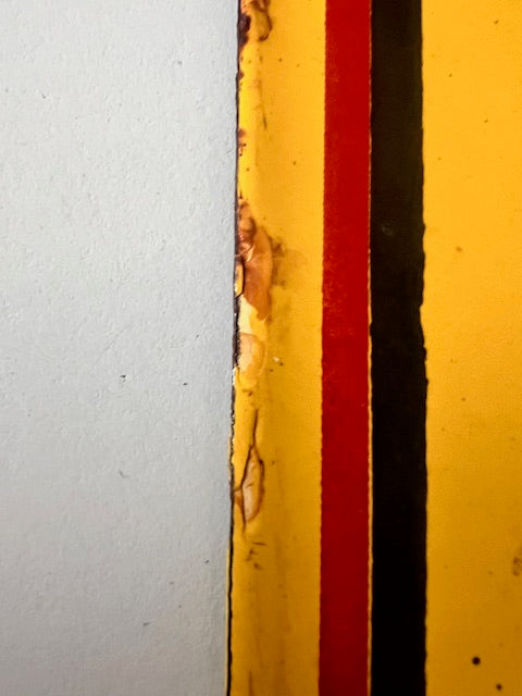 Raleigh the all steel bicycle original enamel sign