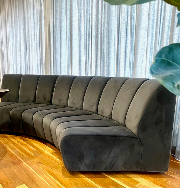 Eichholtz “Lando” Modular Sofa — 3-Piece Curved Configuration