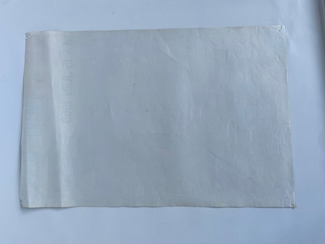 1969 24 Hours of Le Mans original poster back