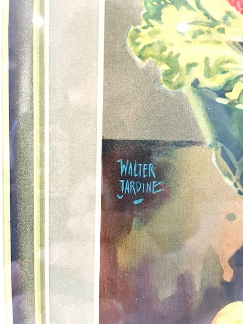 🟢 Tooheys Pilsener / Export Lager (1930s) — Original Australian Lithographic Advertising Poster by Walter Lacy Jardine (signed)