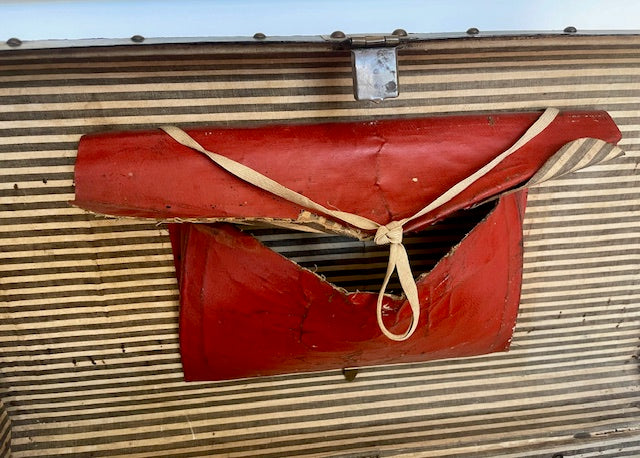 **Small French Travel Case — c.1890–1910 (Belle Époque Period)