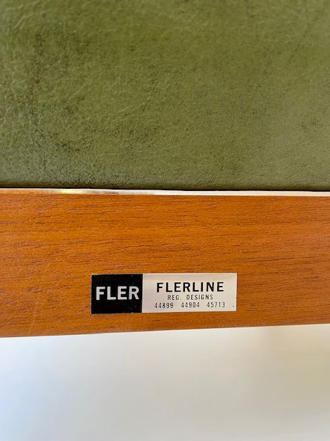 c.1964 Flerline Armchairs by FLER Furniture, Melbourne (Pair)