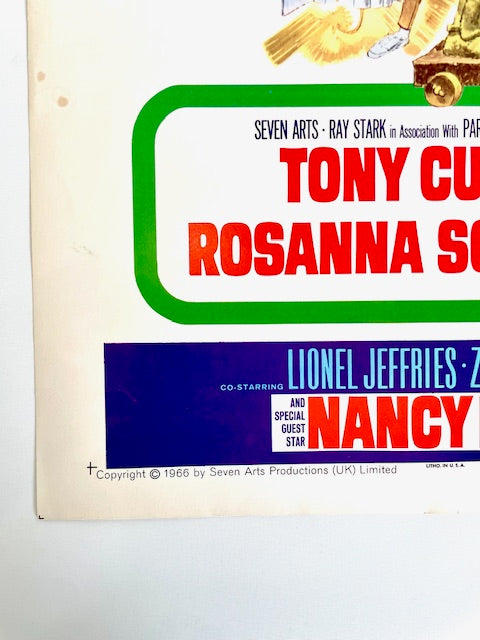 Drop Dead Darling (1966) – Original U.S. Half-Sheet Poster