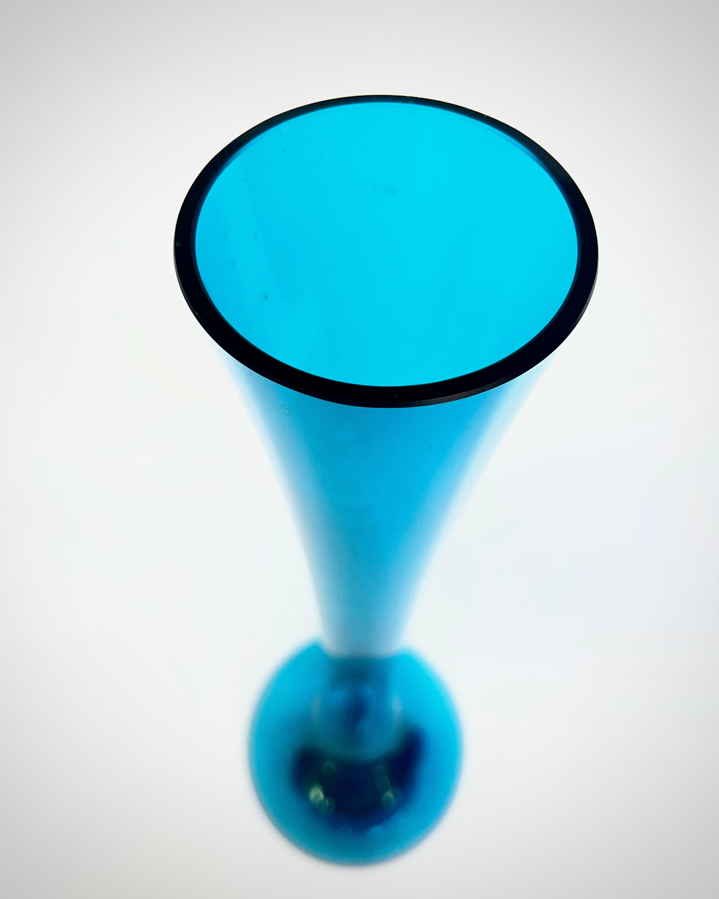 Carl Arthur Percy Carlsson, c.1960 large blue vase 75cm