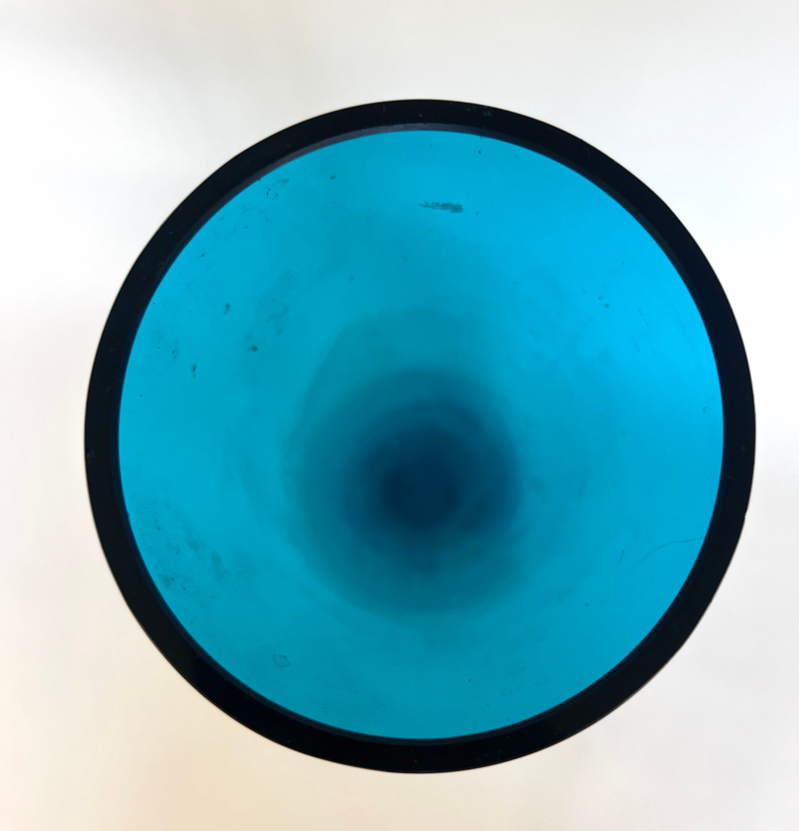 Carl Arthur Percy Carlsson, c.1960 large blue vase 75cm