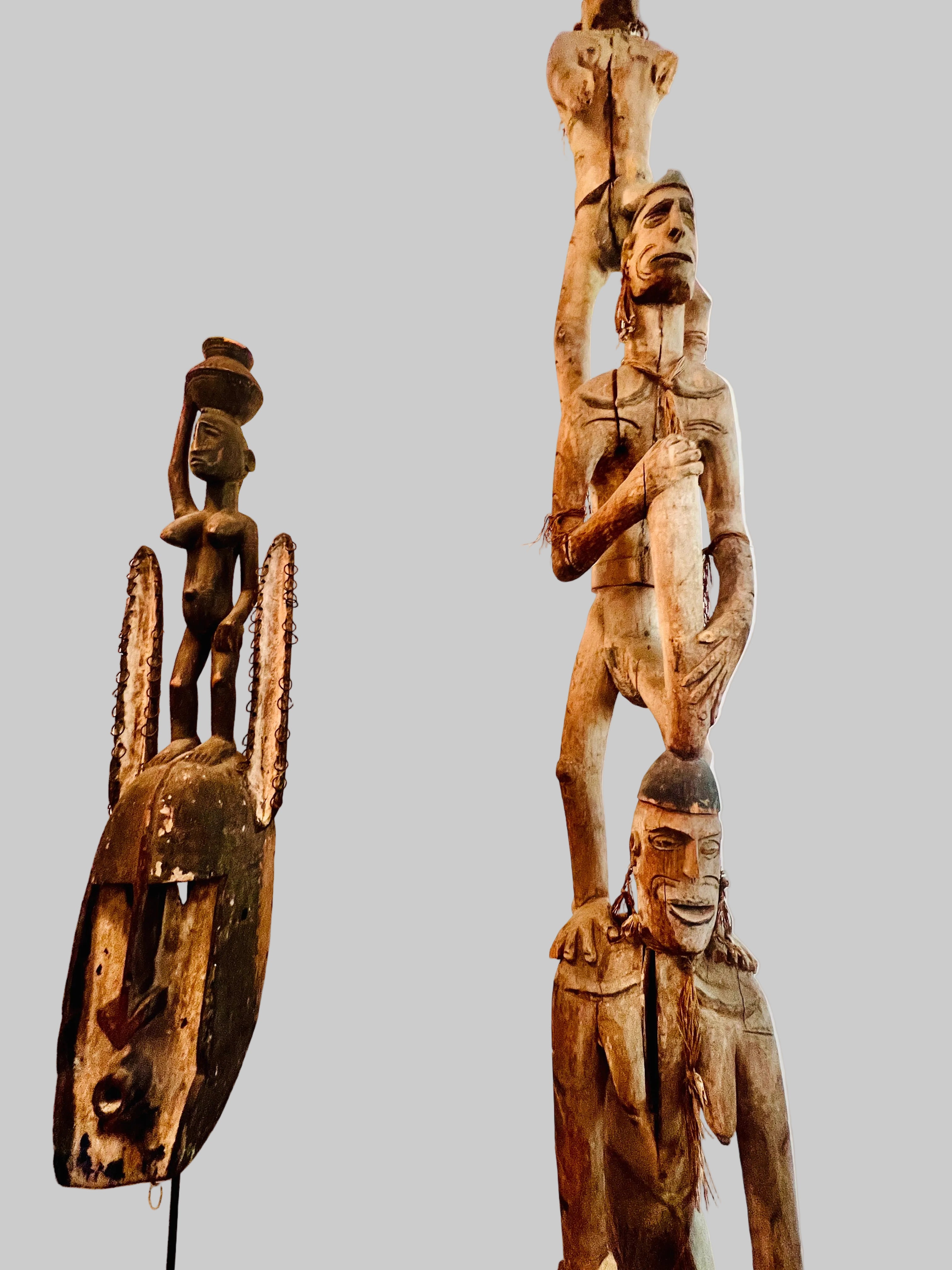 Asmat Ancestral Figure, Papua New Guinea, c. 1940s–Early 1970s