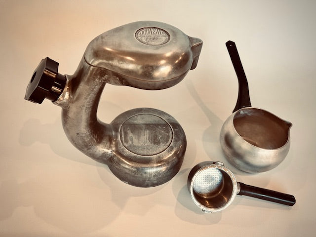 atomic coffee maker midcentury hungarian complete