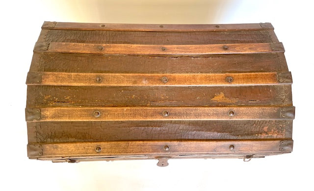 **Dome-Top Travel Trunk — c.1880–1920