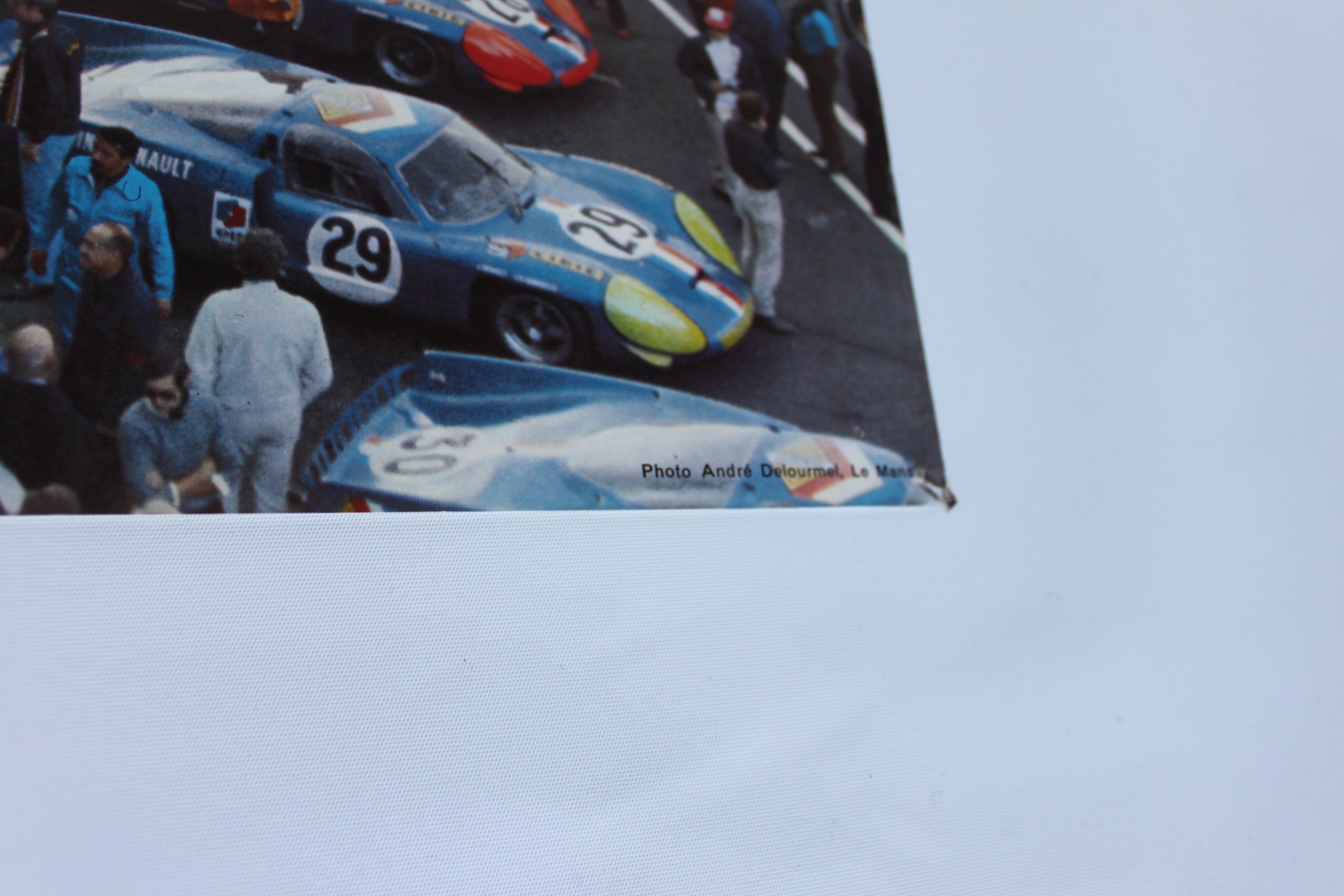 1969 24 Hours of Le Mans original poster