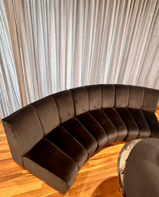 Eichholtz “Lando” Modular Sofa — 3-Piece Curved Configuration