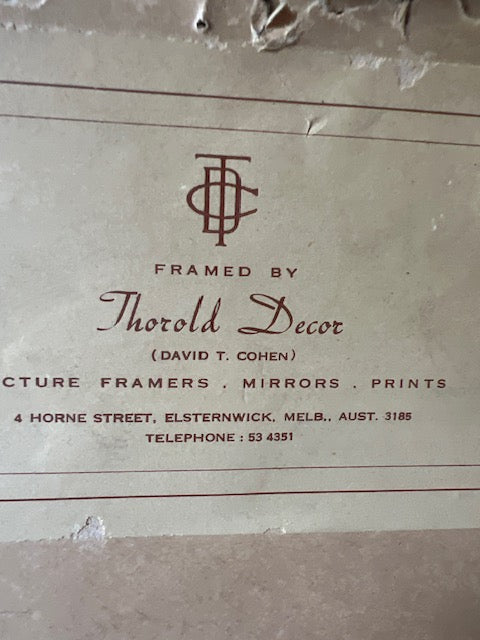 🟢 Tooheys Pilsener / Export Lager (1930s) — Original Australian Lithographic Advertising Poster by Walter Lacy Jardine (signed)