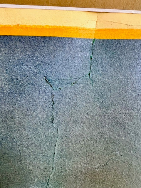 Large-format original Now for a KB Lithograph.  Linen backed