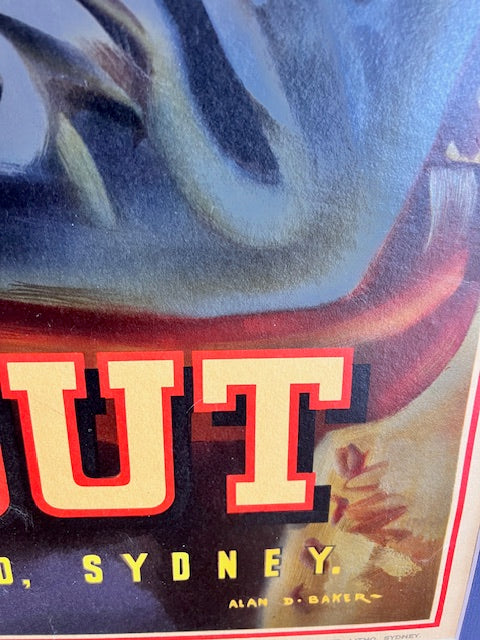 sheaf stout original lithograph - signed