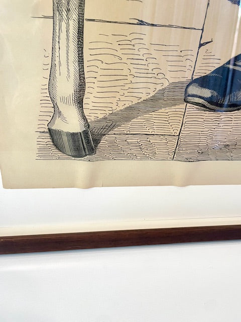 Heute Bock (c.1880s–1890s) — Original German Chromolithographic Advertising Poster