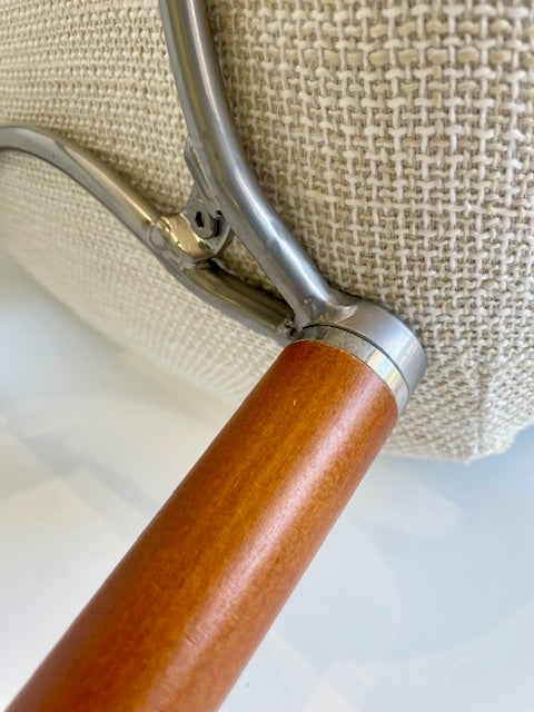 c.1960s Danish Deluxe Wing Back Armchair — Melbourne, Australia