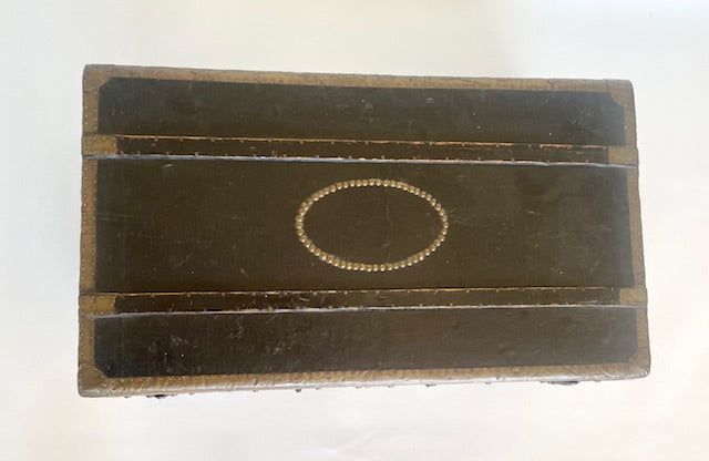 **Small French Travel Case — c.1890–1910 (Belle Époque Period)