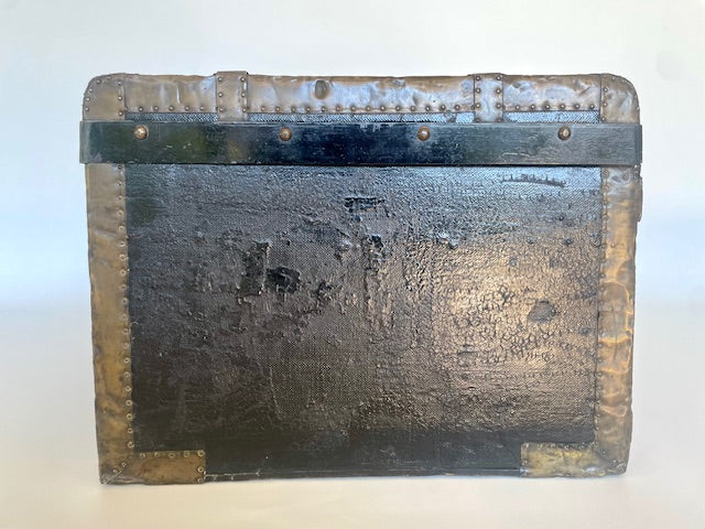 **Small French Travel Case — c.1890–1910 (Belle Époque Period)