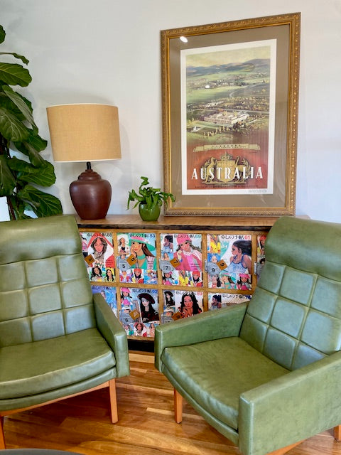 c.1964 Flerline Armchairs by FLER Furniture, Melbourne (Pair)