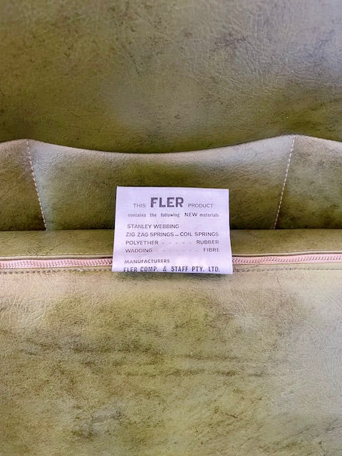 c.1964 Flerline Armchairs by FLER Furniture, Melbourne (Pair)
