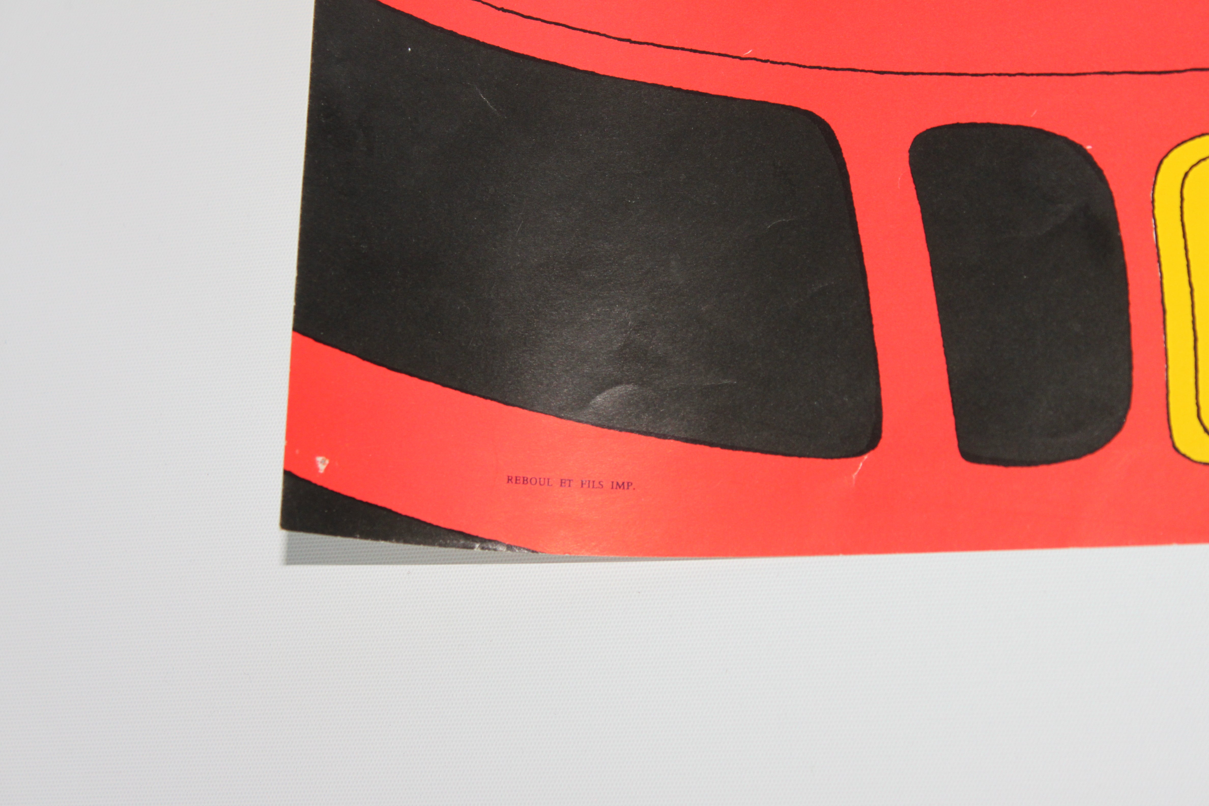 Cibié – “La Nuit la Plus Longue” (Alpine A110) — Vintage French Lithographic Poster (1970s Reissue)