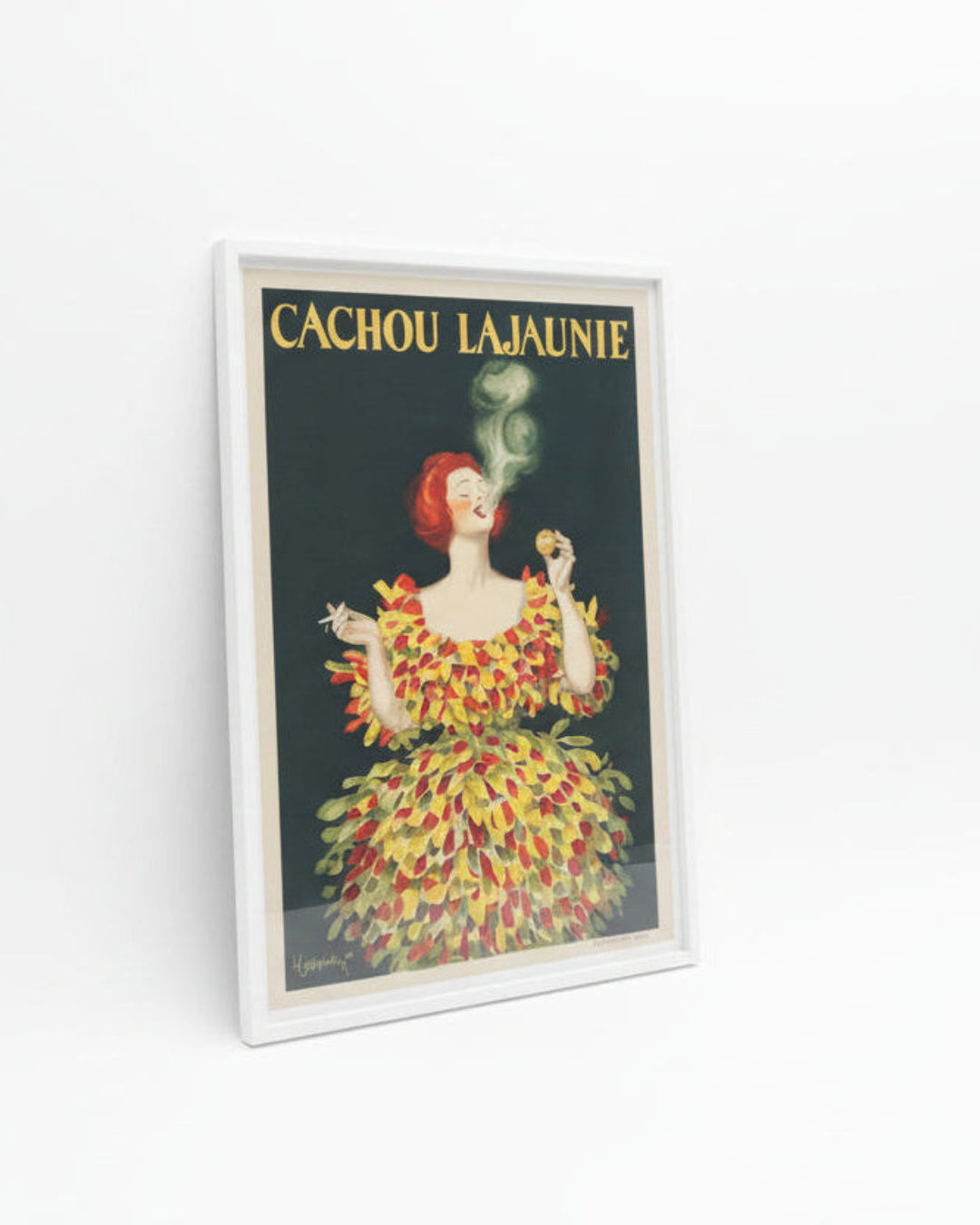 Leonetto Cappiello for Cachou Lajaunie pastilles original large format lithograph