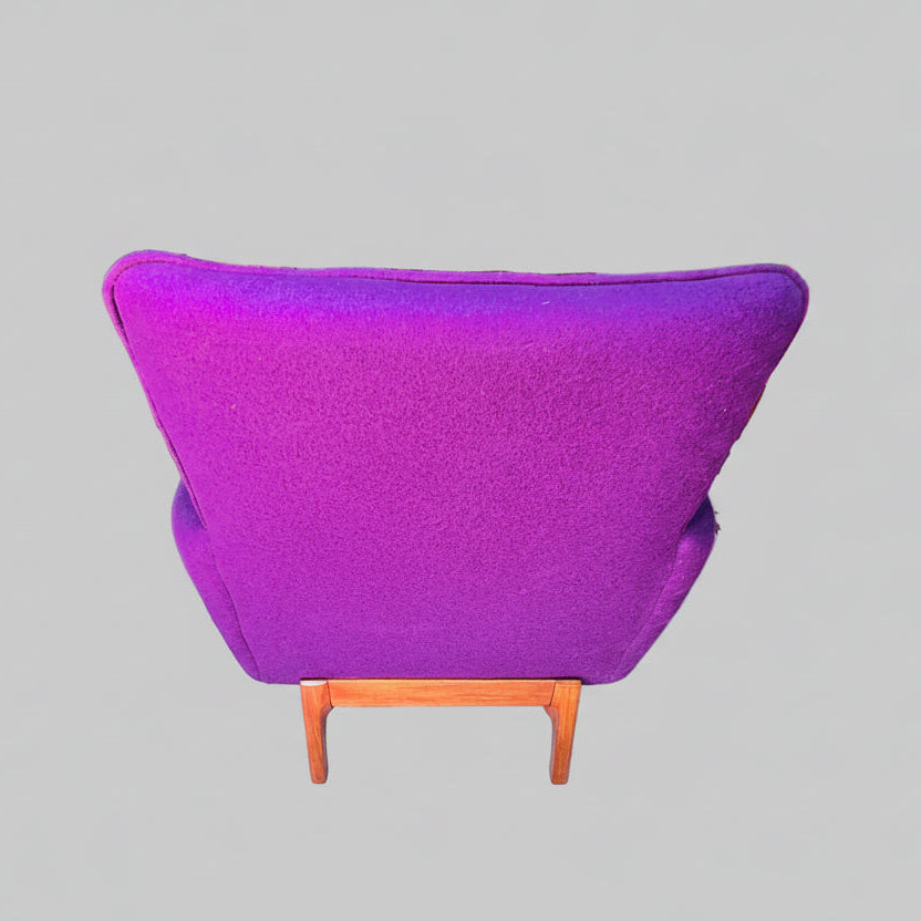 Danish deluxe ziva rear view in new purple felt