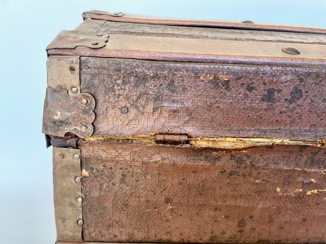 **Dome-Top Travel Trunk — c.1880–1920