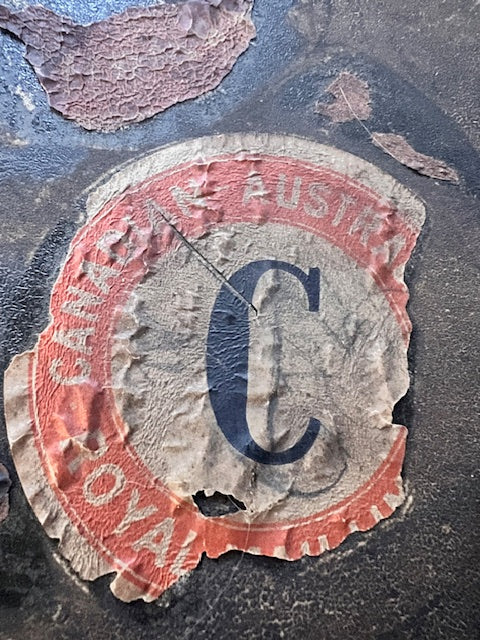 **F.A. Stallman Wardrobe Steamer Trunk — Early 1900s