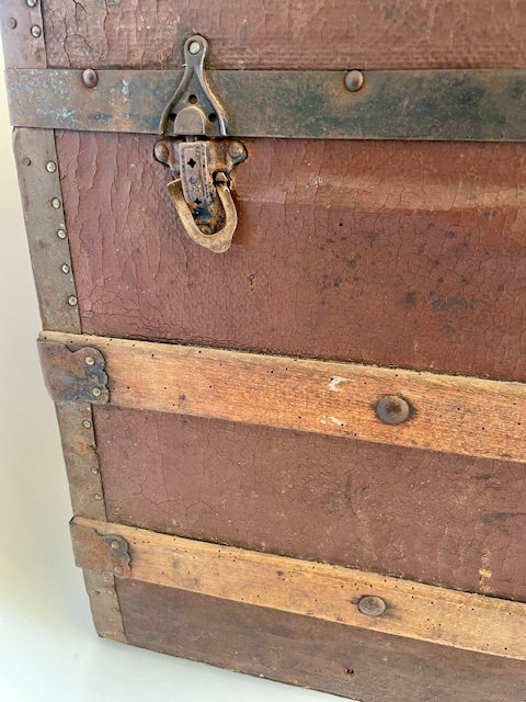 **Dome-Top Travel Trunk — c.1880–1920